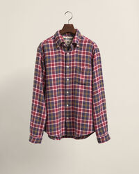 Camicia Wrangler x GANT regular in twill a scacchi