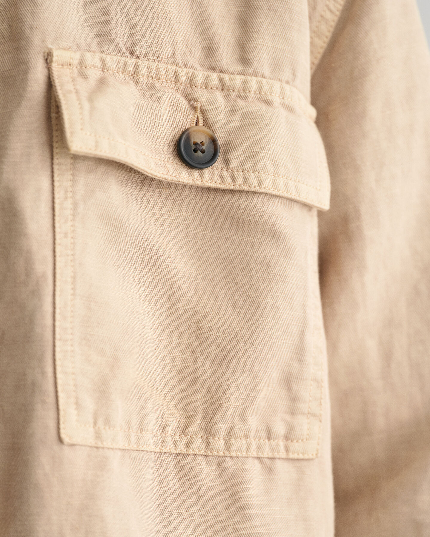 Camicia giacca in twill