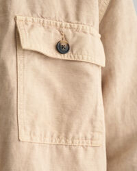 Camicia giacca in twill