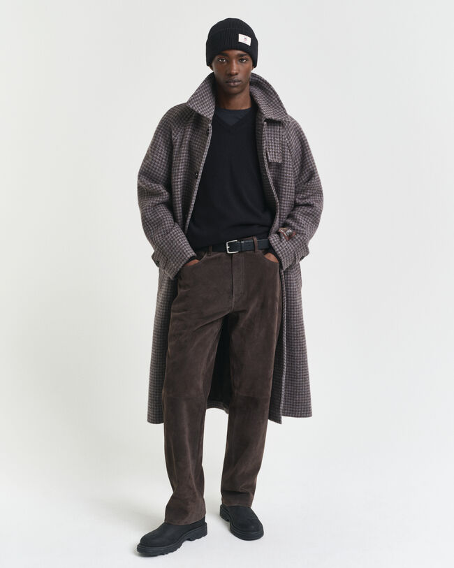 Maglia con scollo a V in finissima lana d’agnello