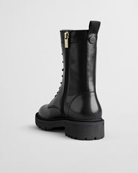 Stivaletti Keliin in pelle con lacci