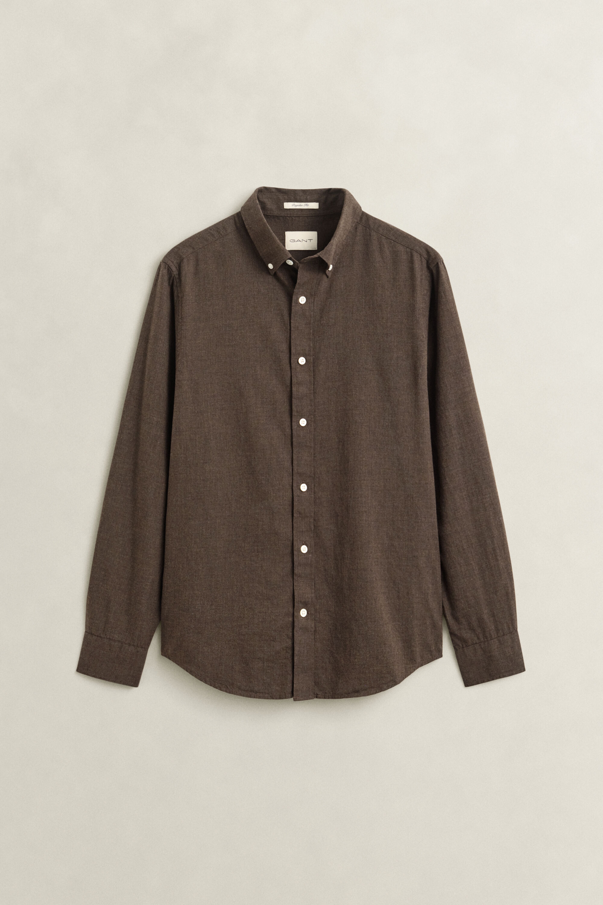 Camicia in cotone e cashmere