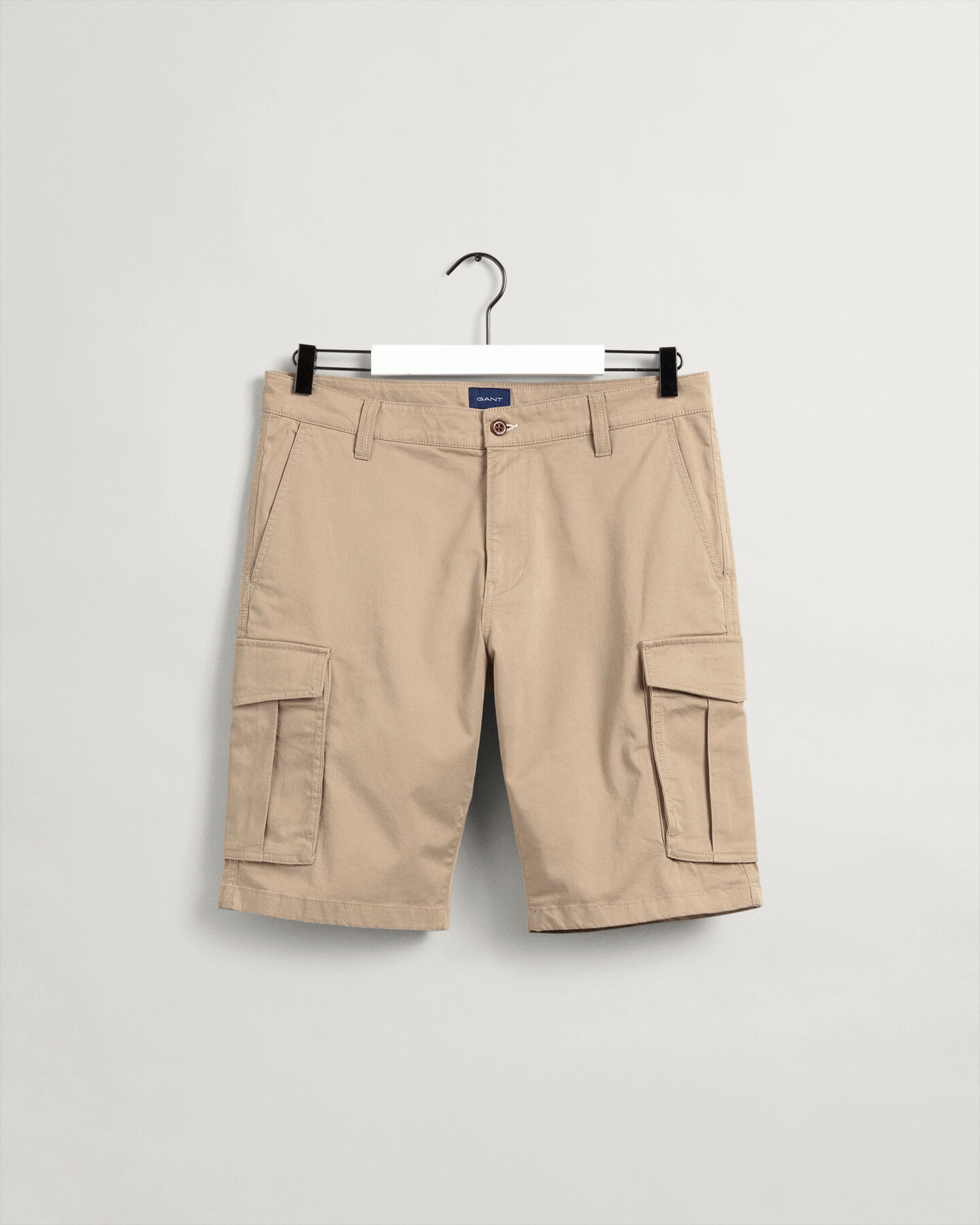 Pantaloncini cargo in twill relaxed fit