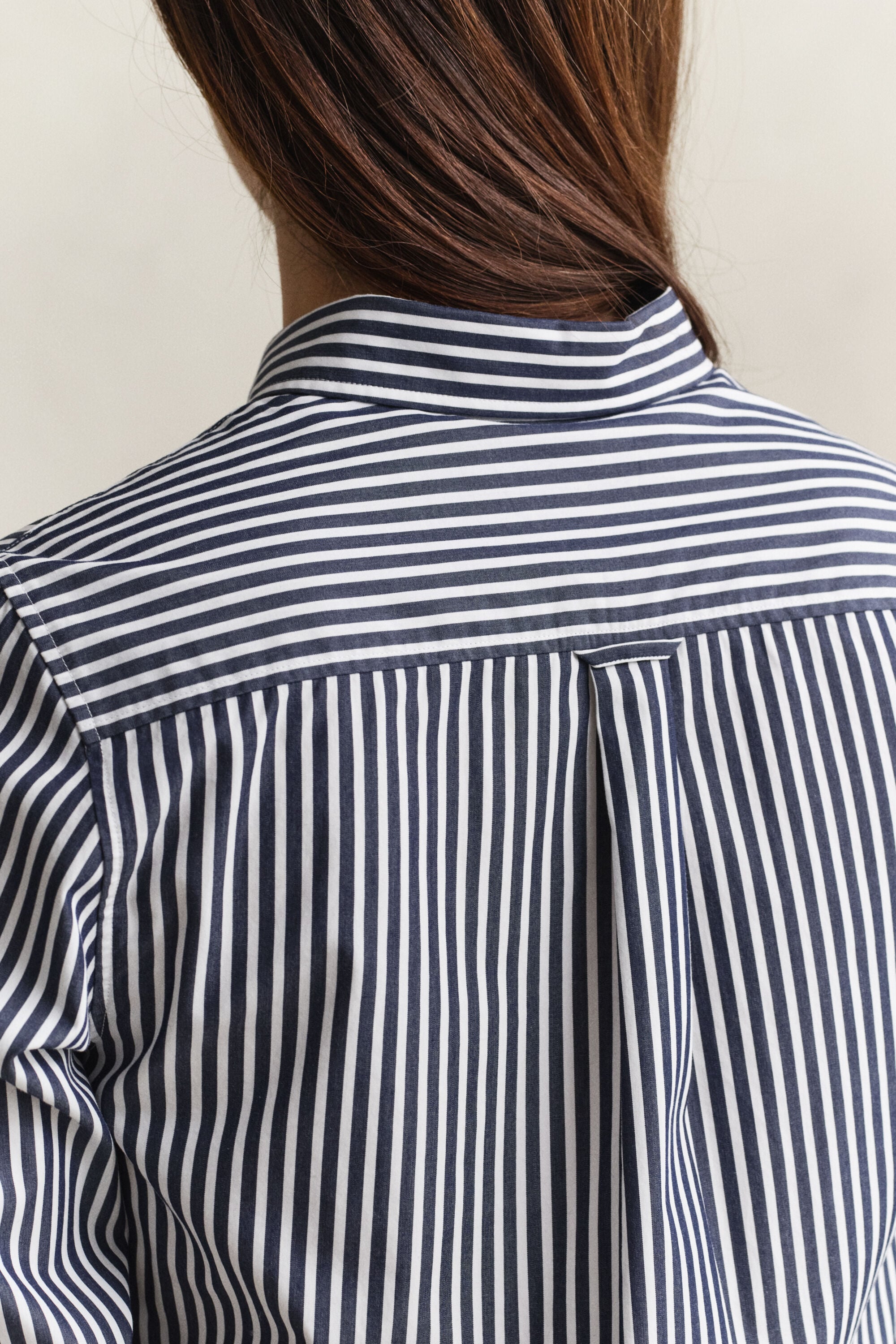 Camicia in popeline a righe Classic regular