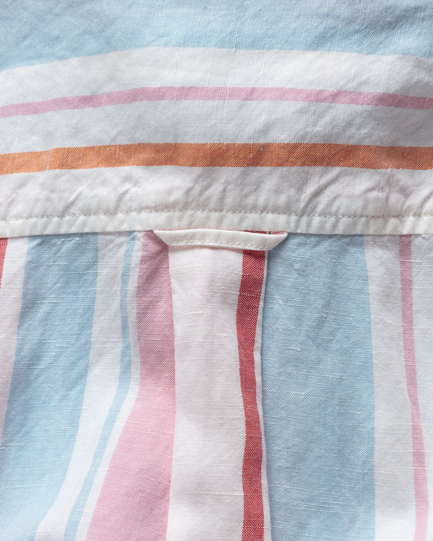 Abito chemisier a righe assortite