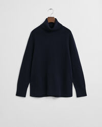 Maglia a collo alto in morbido lana misto cashmere