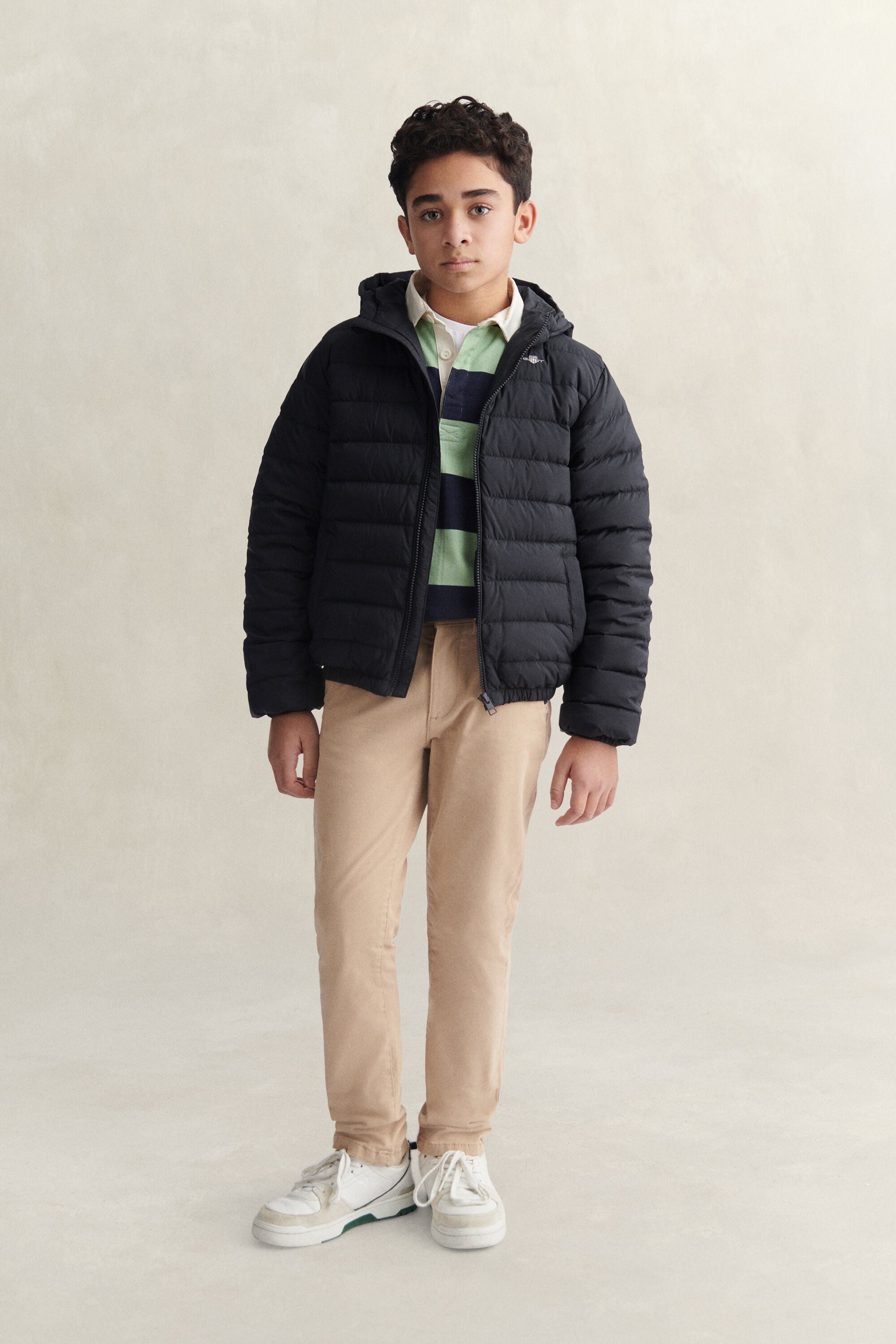 Piumino leggero con cappuccio Teen Boys