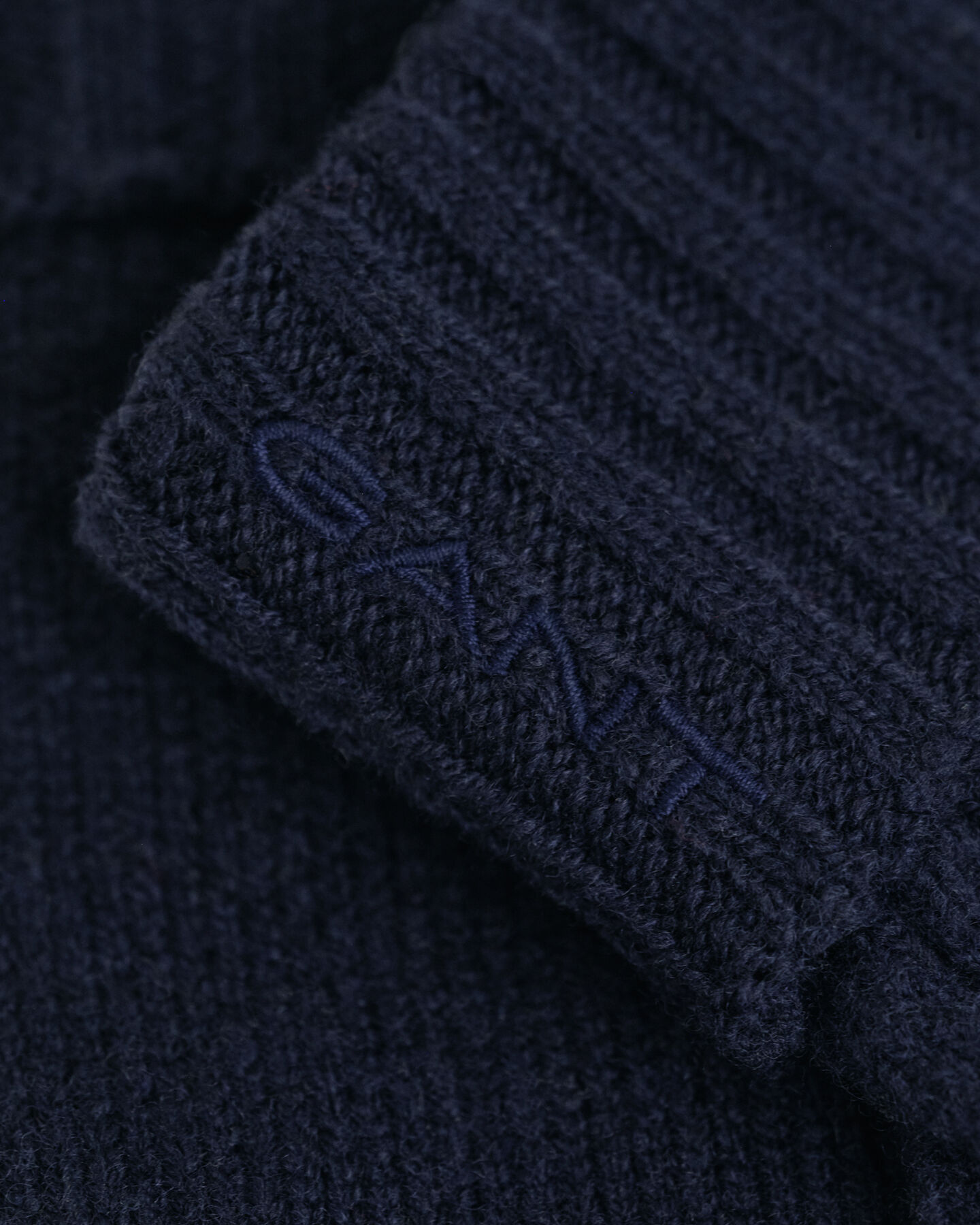 Guanti in maglia in lana