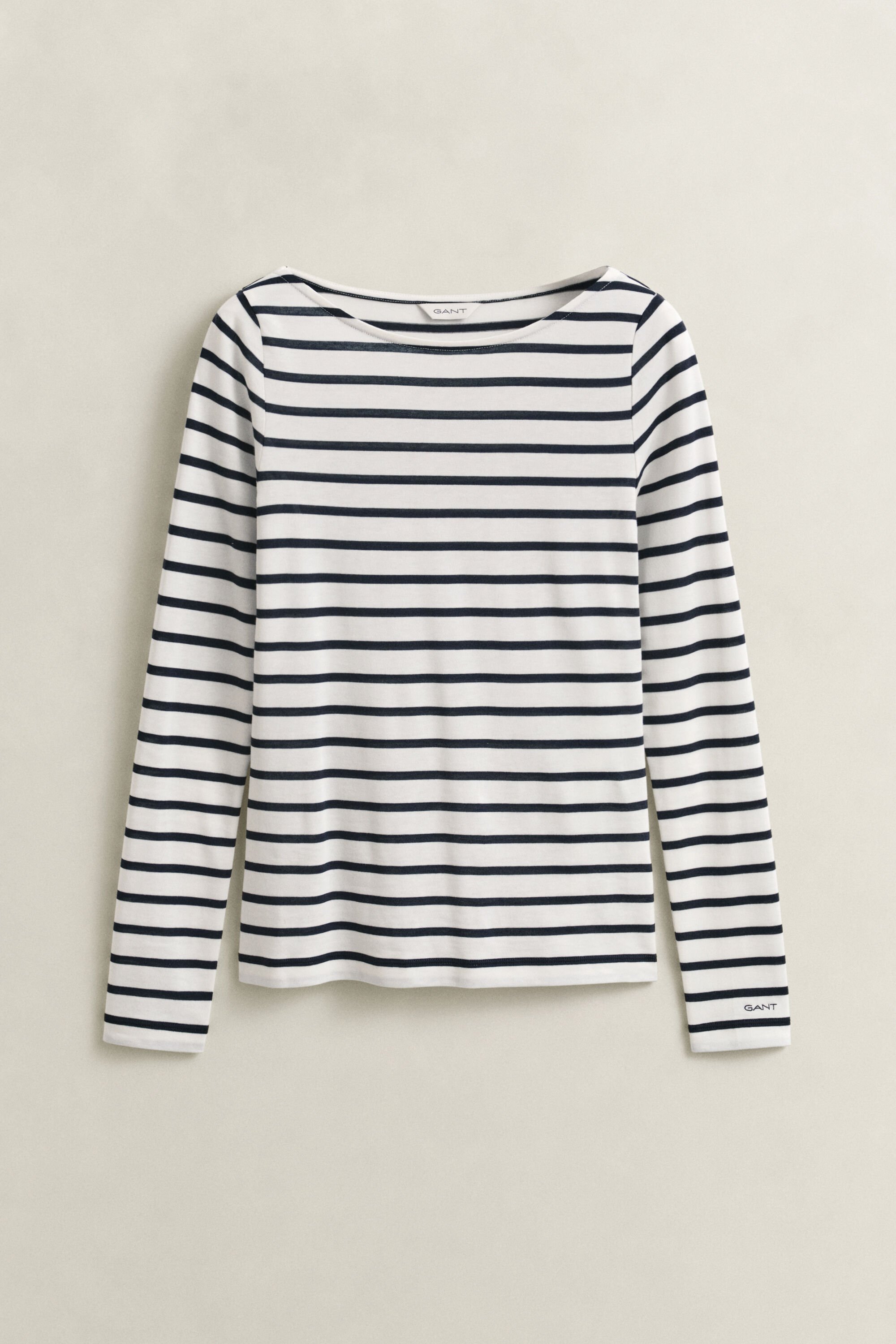 T-shirt maniche lunghe a righe Breton
