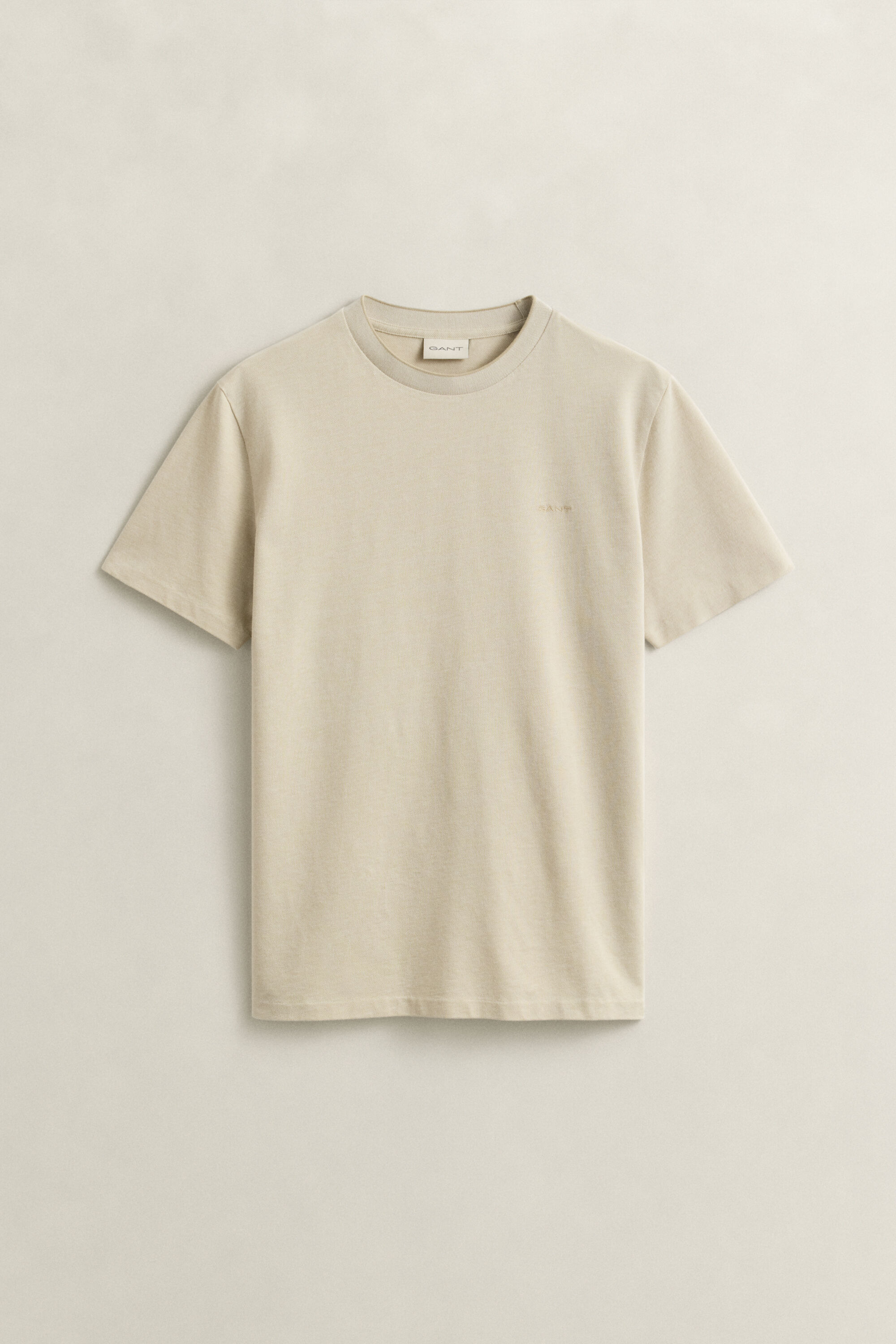 T-shirt in piqué bicolore