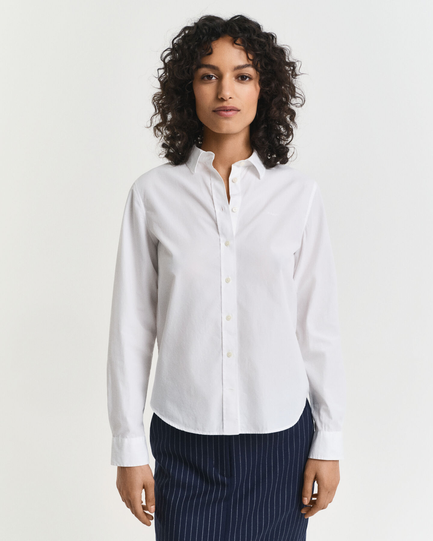Camicia classica in popeline regular fit