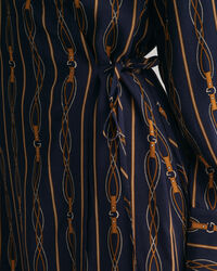 Abito a portafoglio Rope a righe regular fit