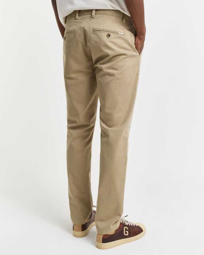 Pantaloni chino super comfort slim fit