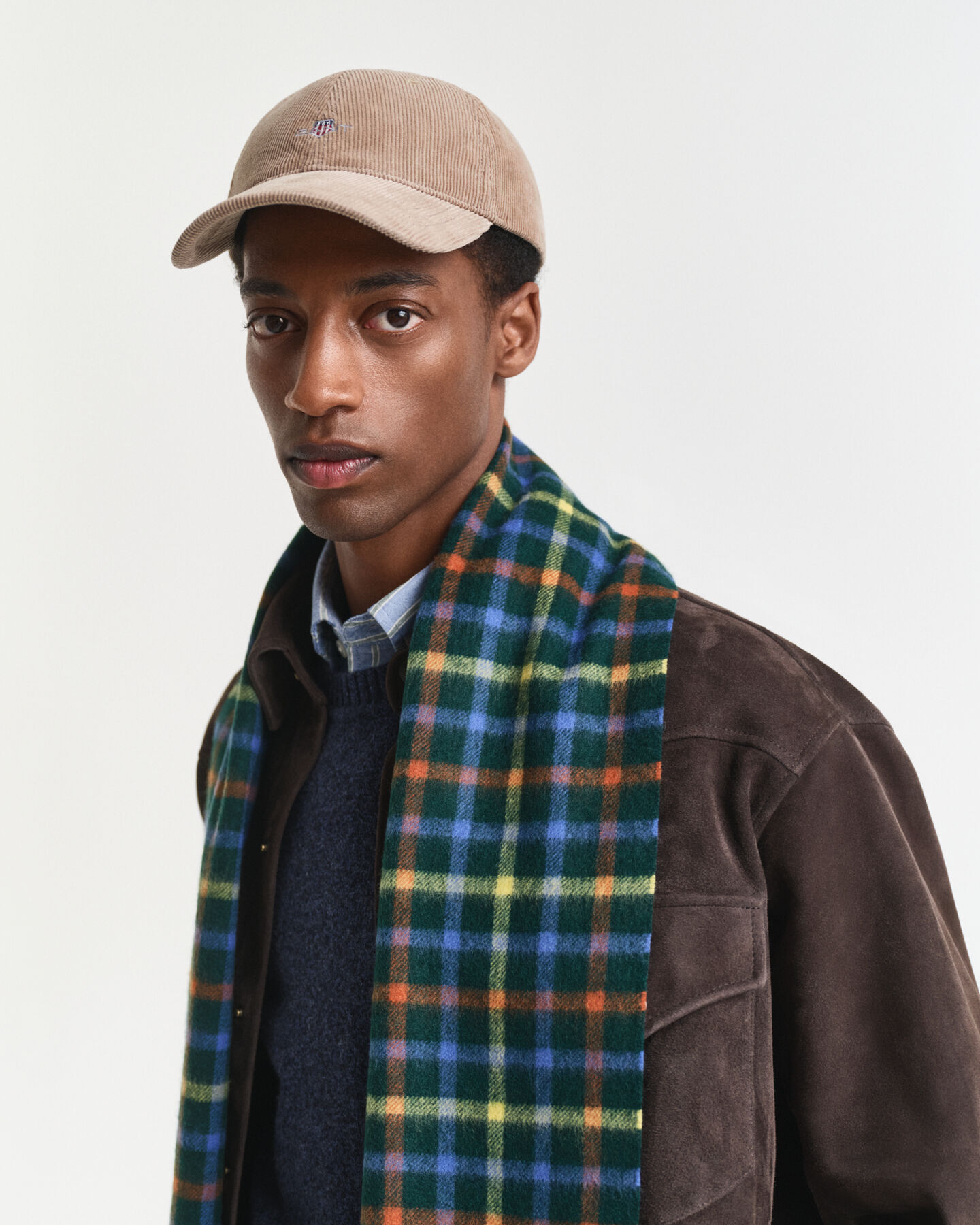 Cappellino in velluto a coste Shield