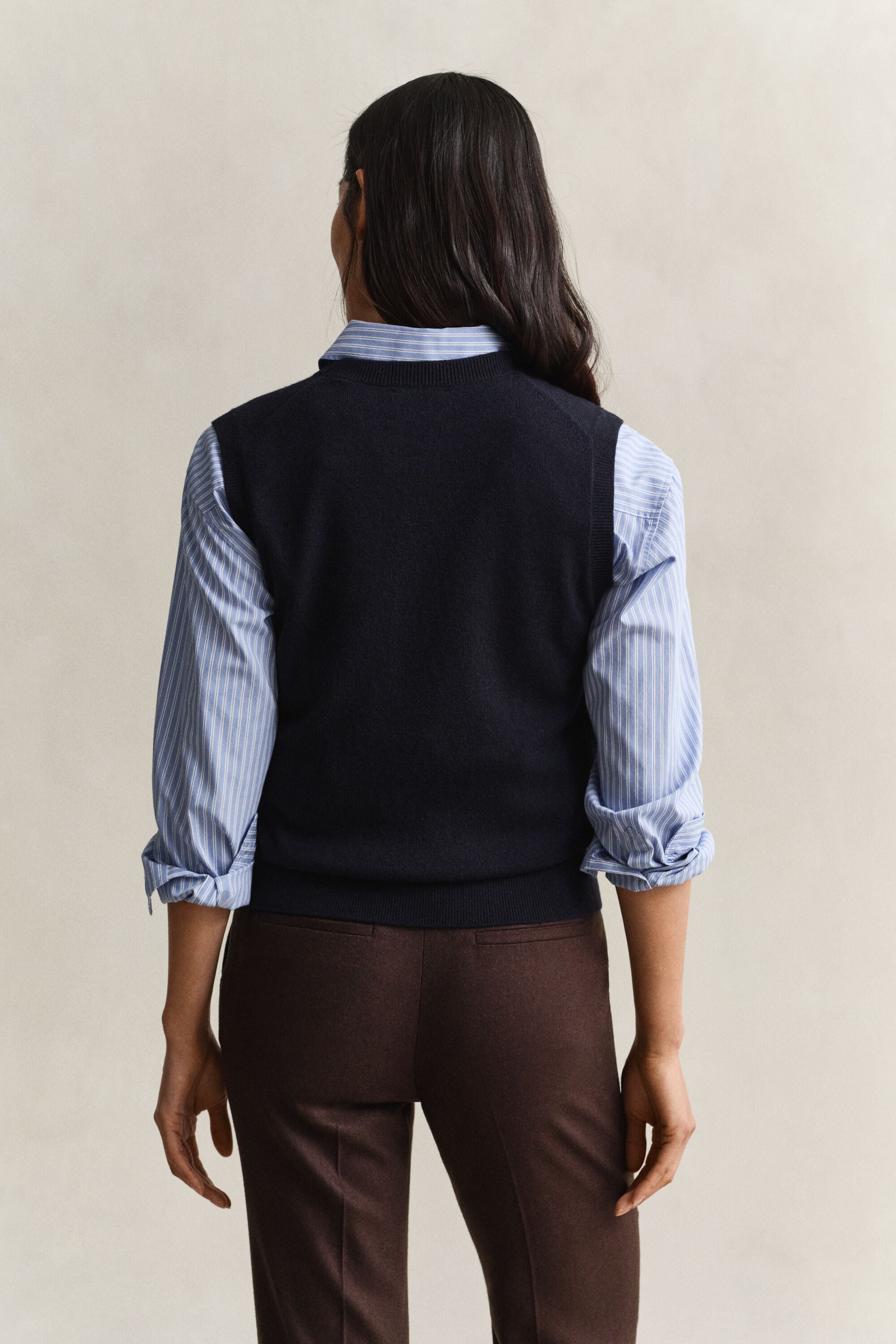 Smanicato in maglia di lana