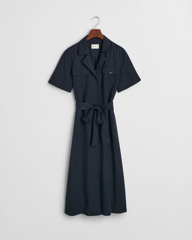 Abito con tasche regular fit