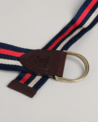 Cintura in tela a righe