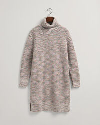 Abito dolcevita multicolore