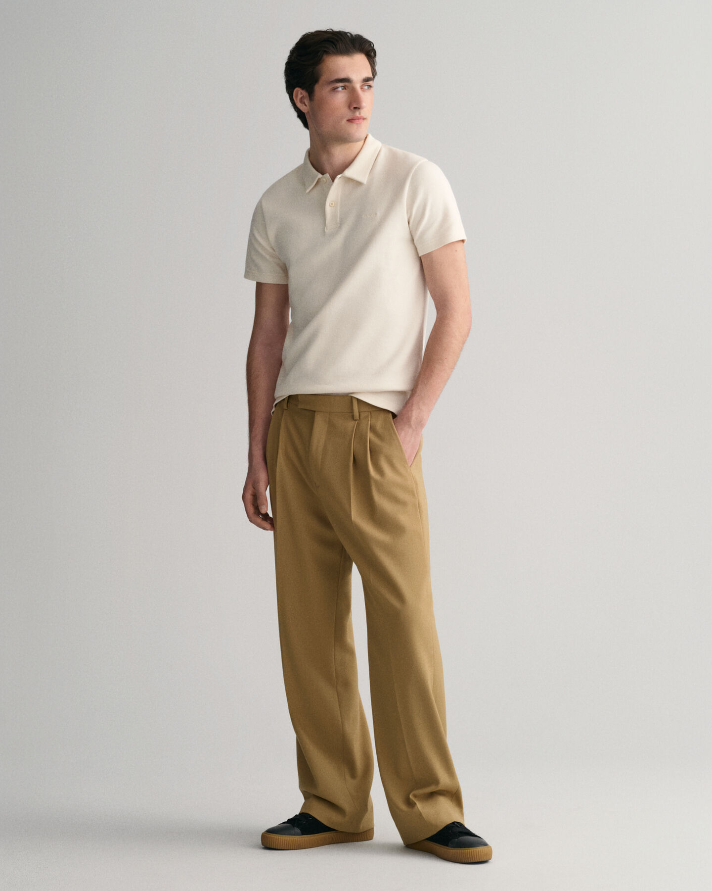 Polo Texture in piqu&eacute; a nido d'ape