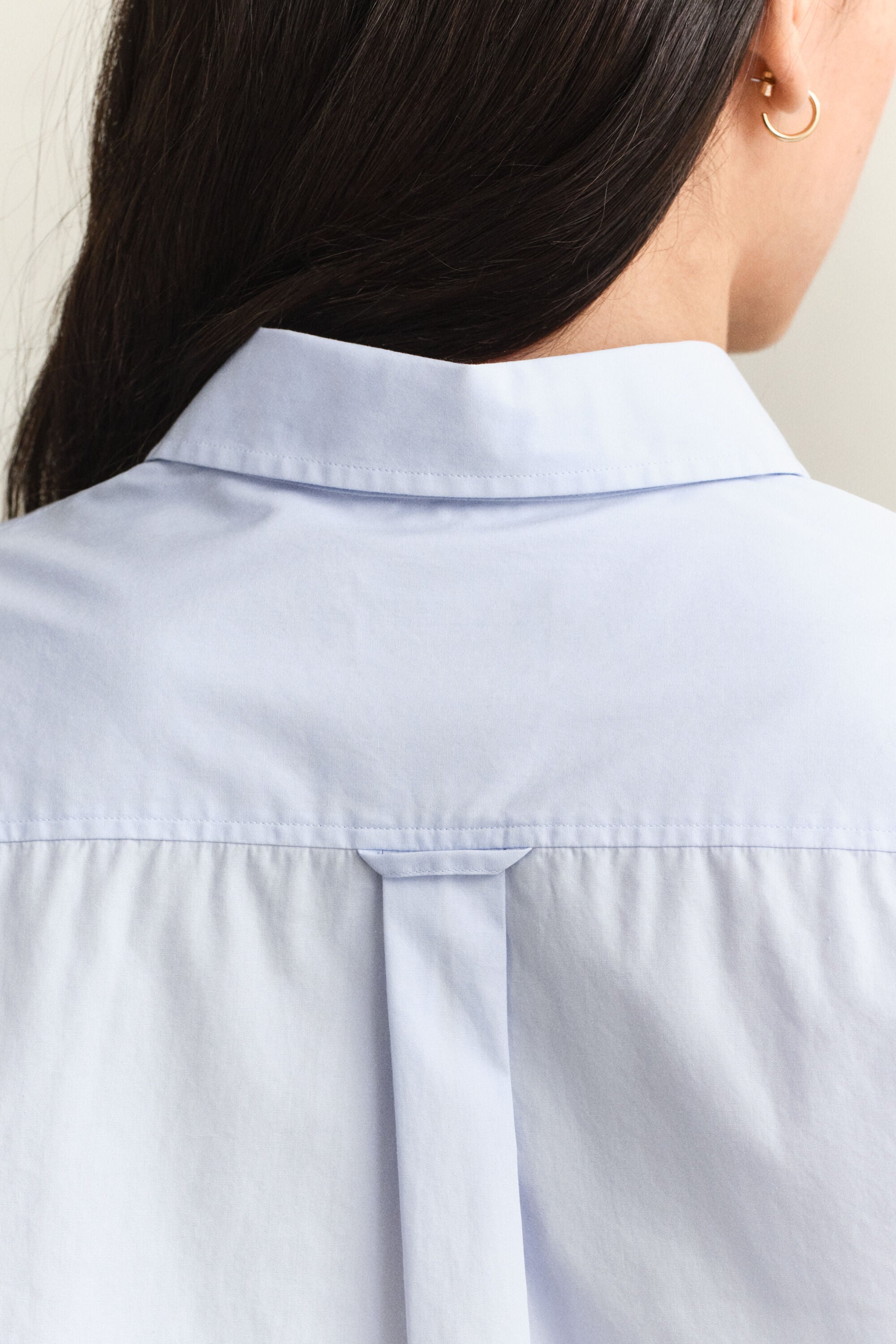 Camicia classica in popeline regular fit
