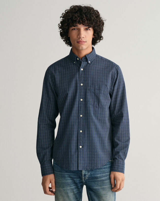 Camicia Oxford Tattersall Archive regular fit