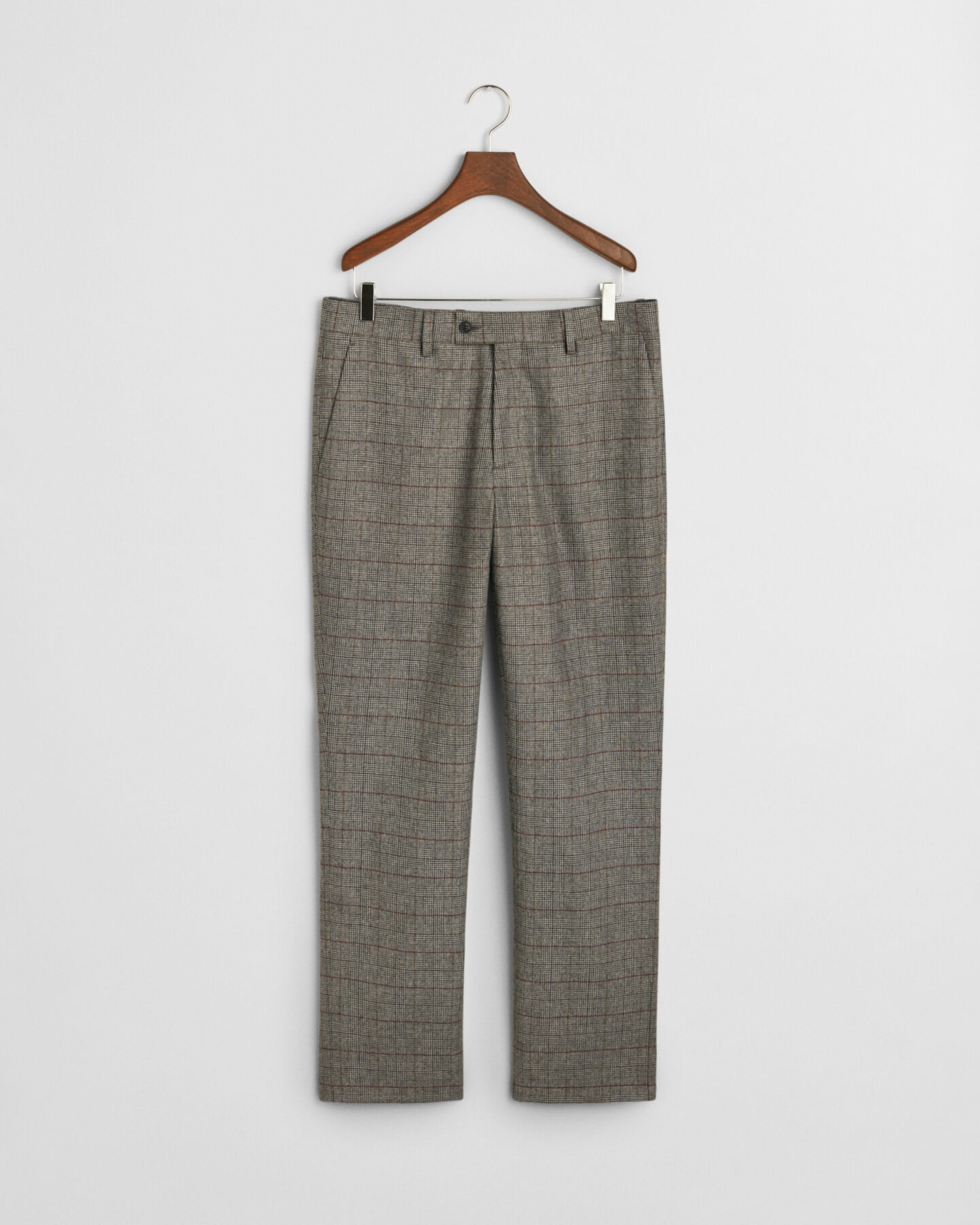 Pantaloni da abito a quadri slim fit