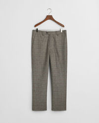 Pantaloni da abito a quadri slim fit