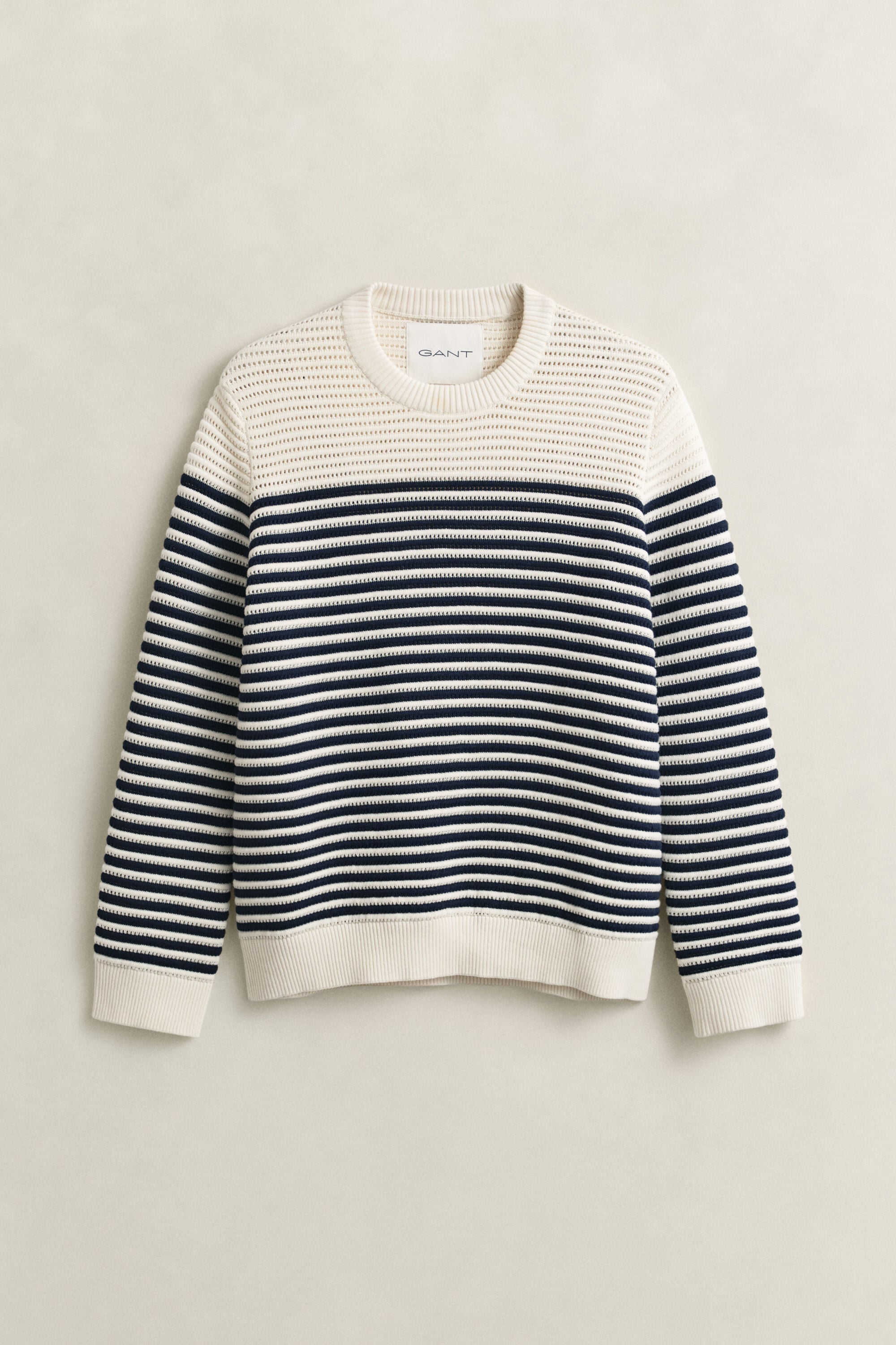 Maglia girocollo a righe