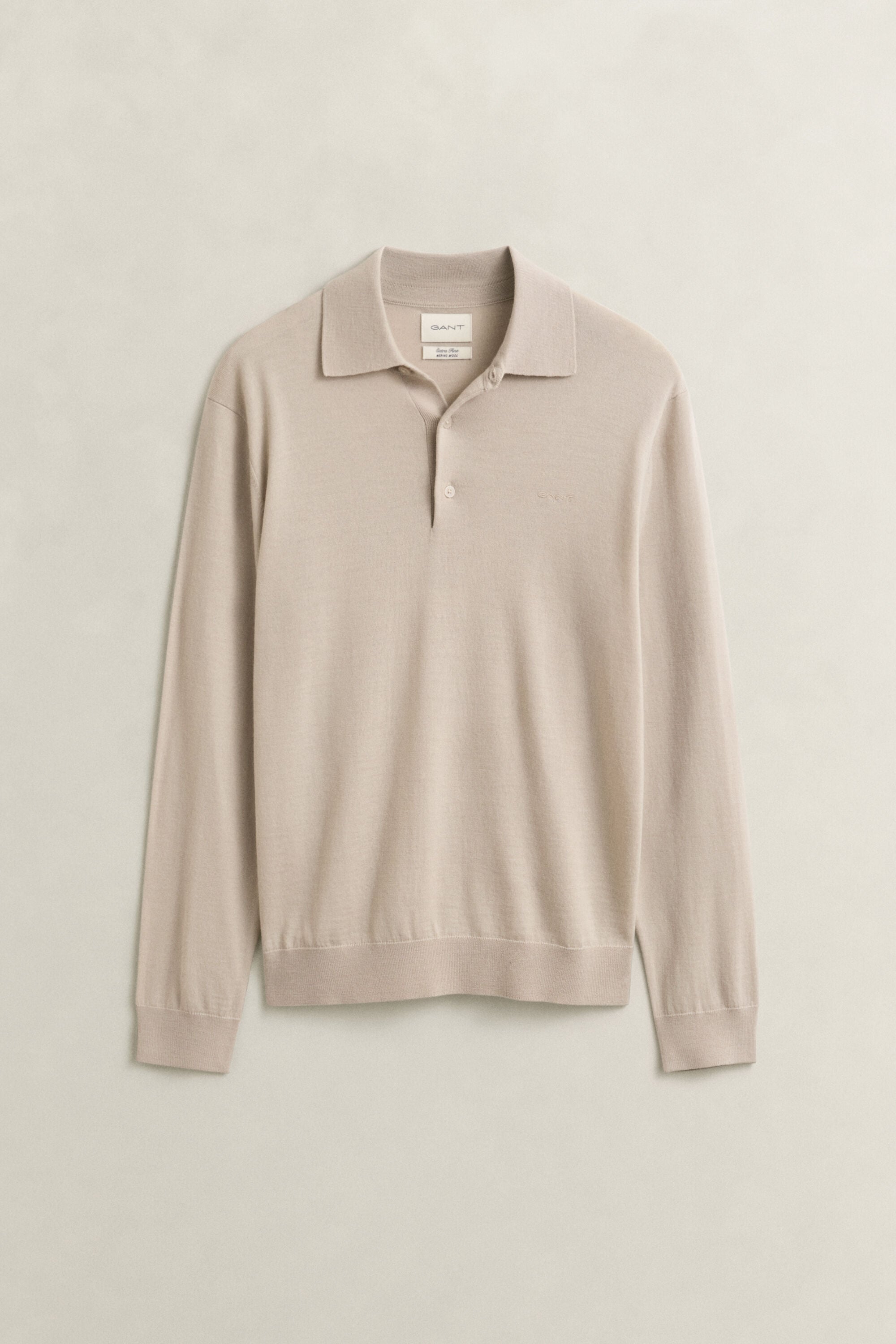 Polo in finissima lana merino