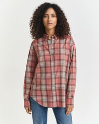 Camicia in flanella a quadri relaxed fit