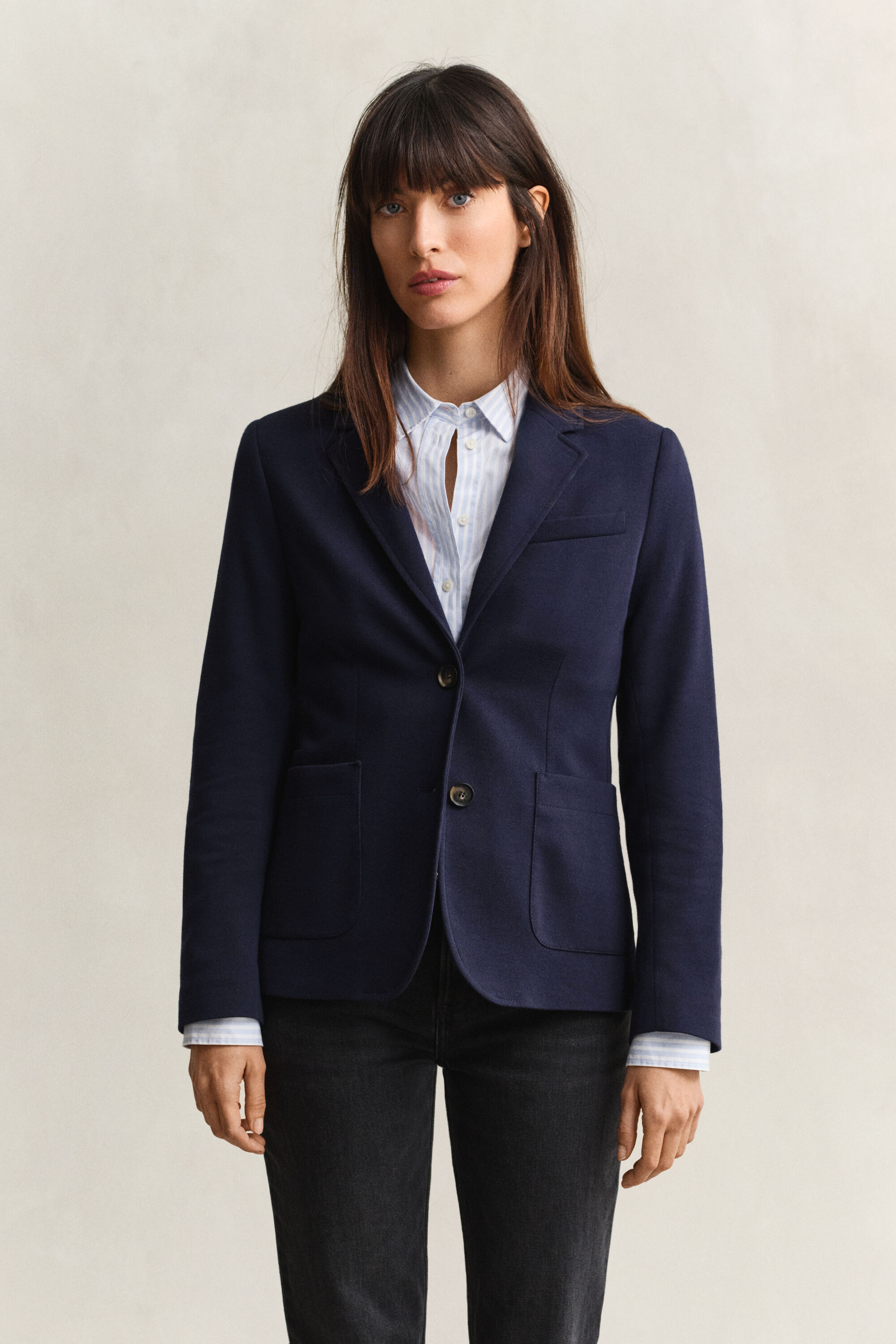 Blazer in piqué