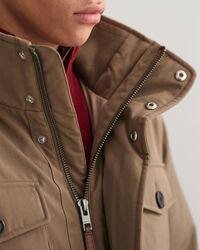 Giacca Field in flanella imbottita