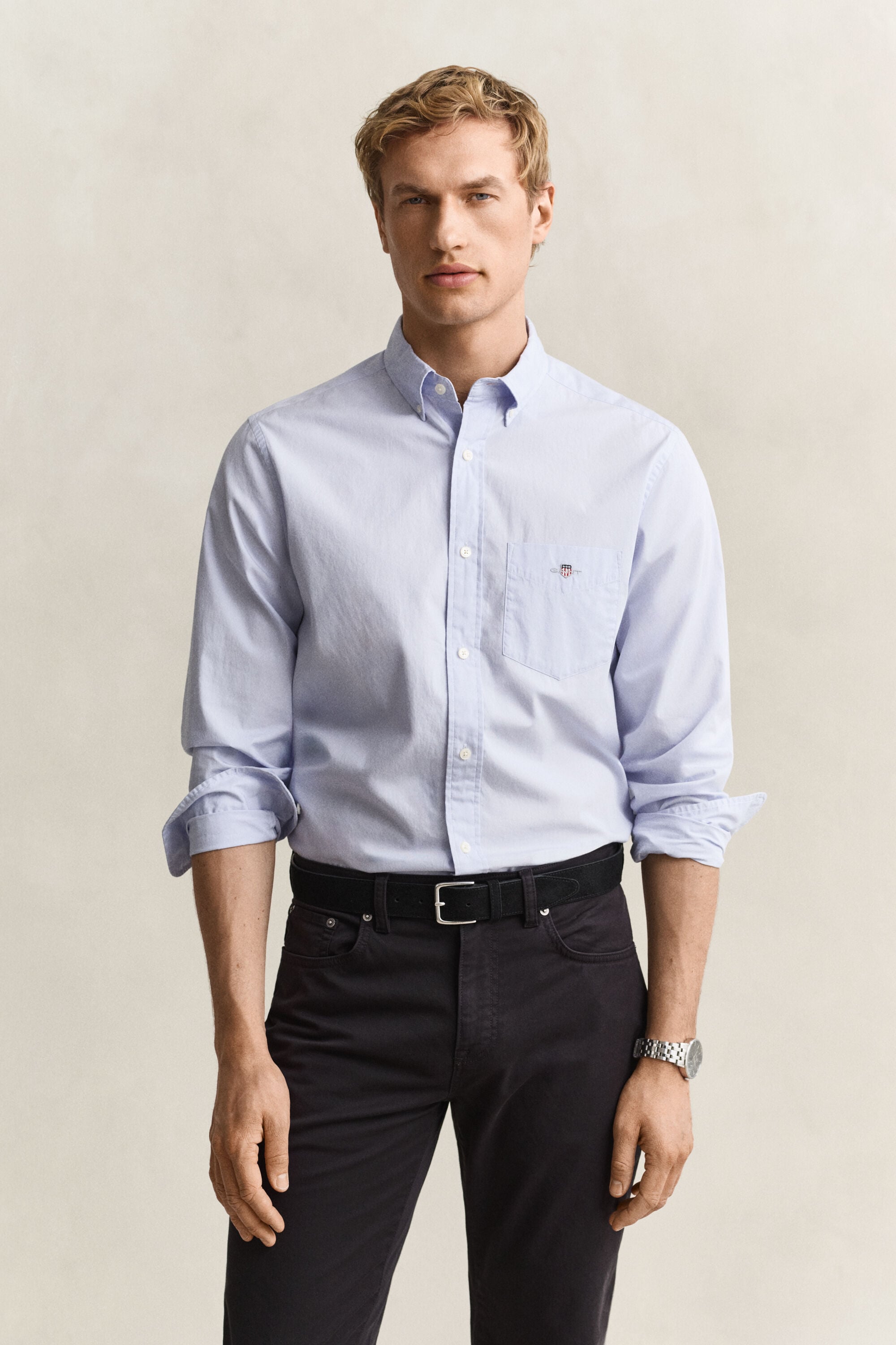 Camicia in popeline Classic regular