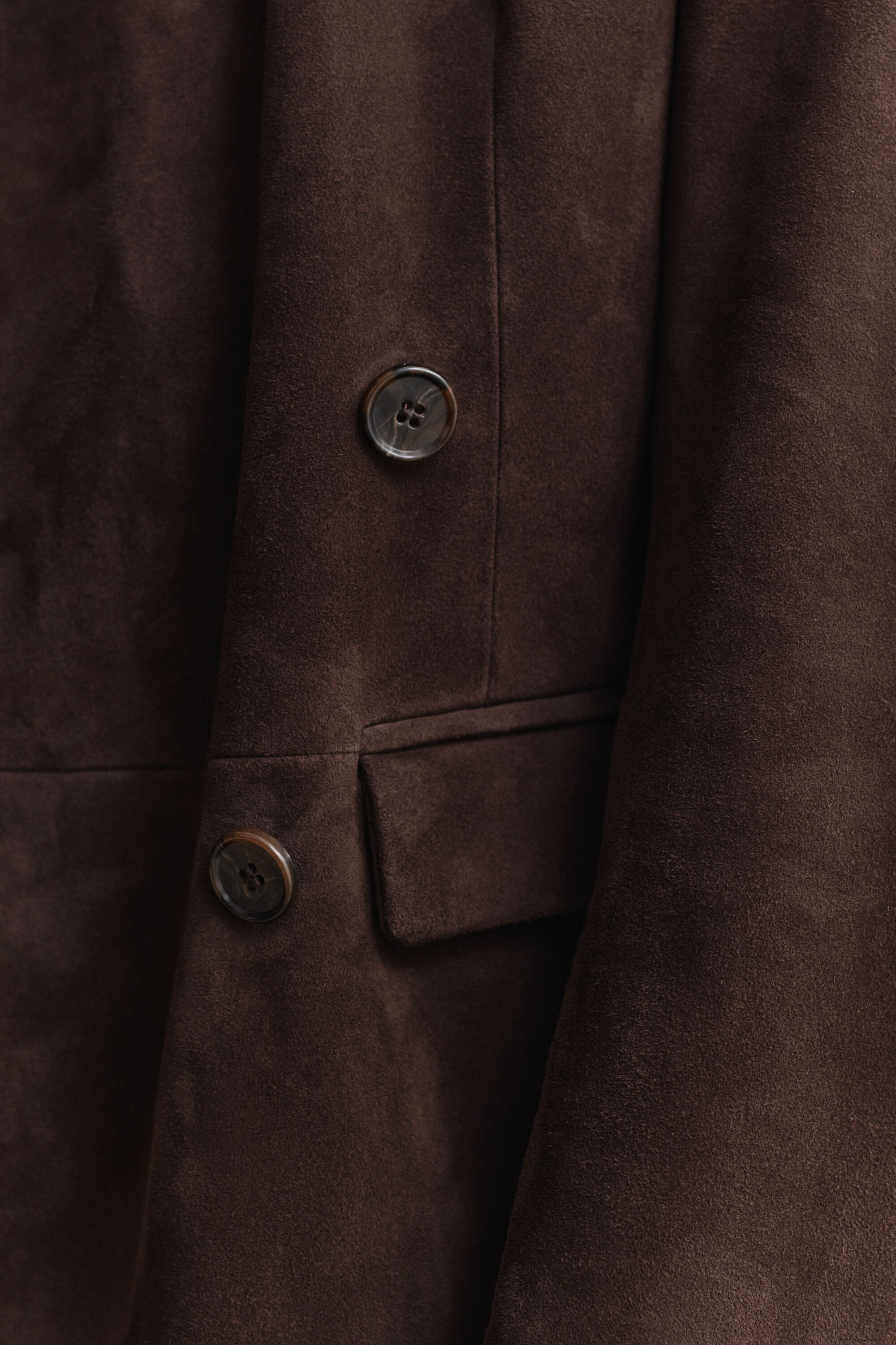 Blazer Club in camoscio