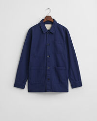 Camicia giacca da lavoro con motivo a spina di pesce regular fit