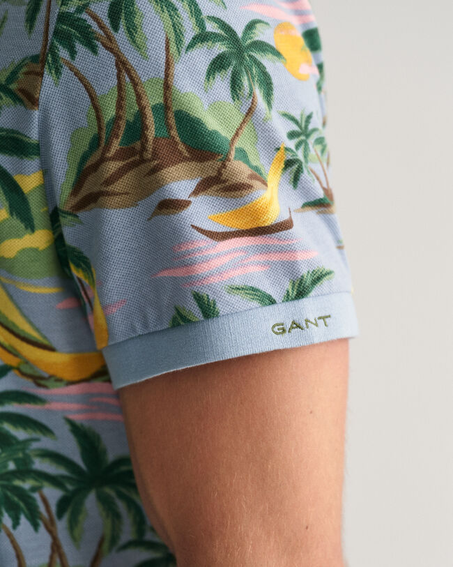 Polo Hawaiian Print