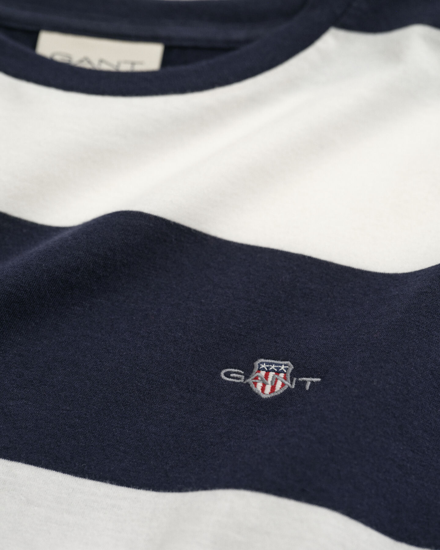 T-shirt a righe larghe