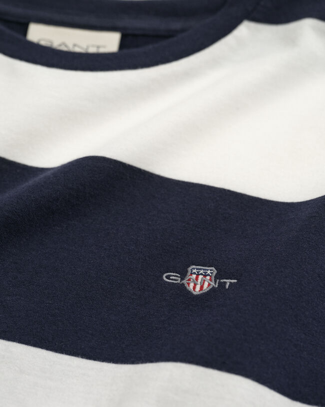 T-shirt a righe larghe