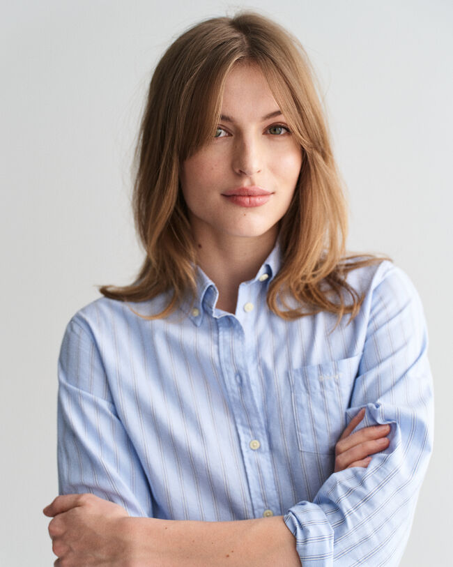 Camicia Archive Oxford a righe regular fit