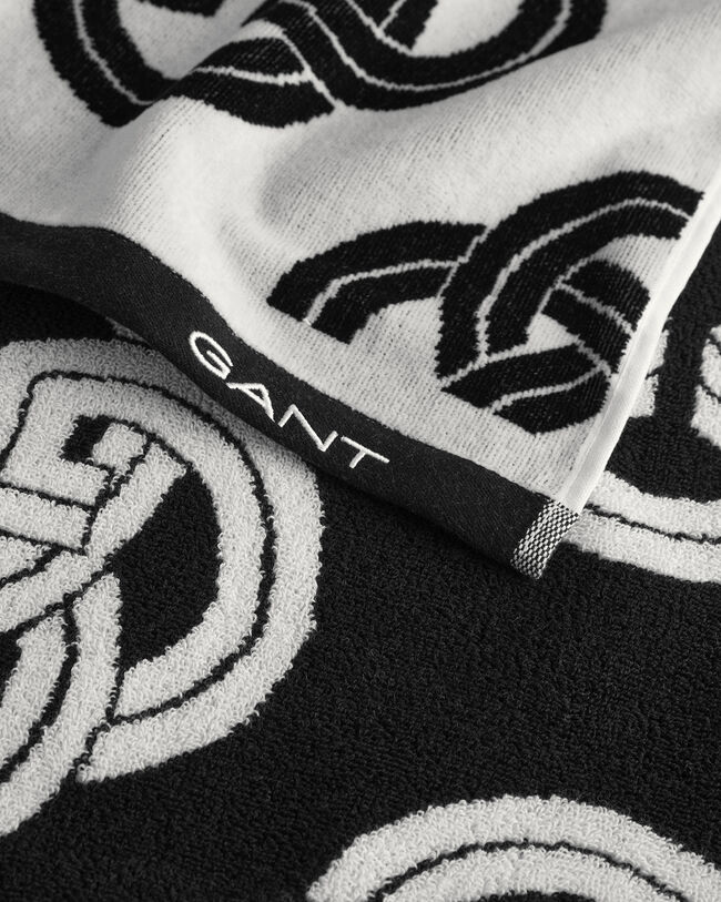 Telo mare con stampa Monogram