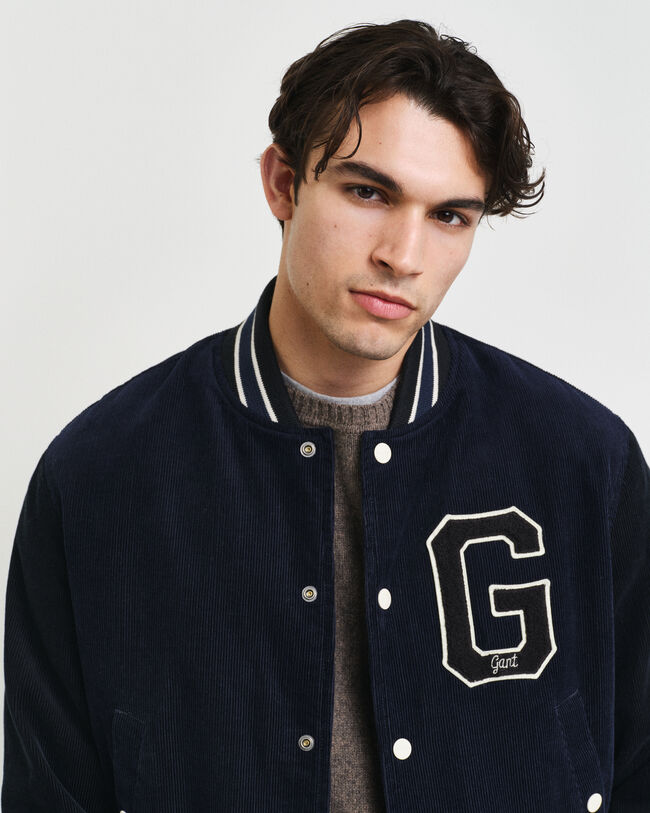 GANT Varsity Jacket in velluto a coste