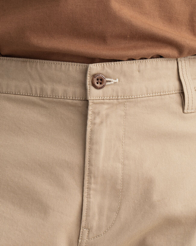 Pantaloncini cargo in twill relaxed fit