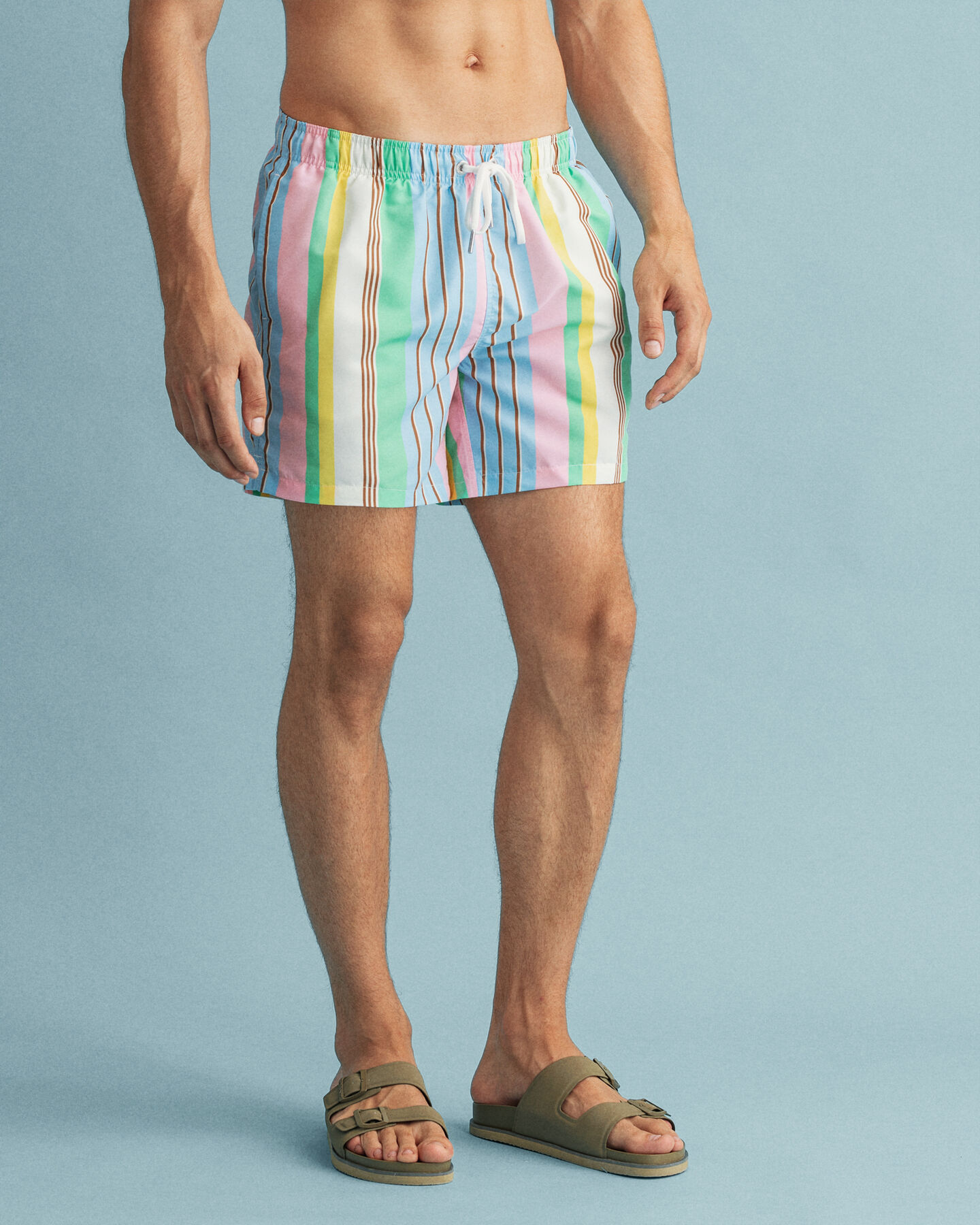 Pantaloncini da bagno Stripe Print classic fit