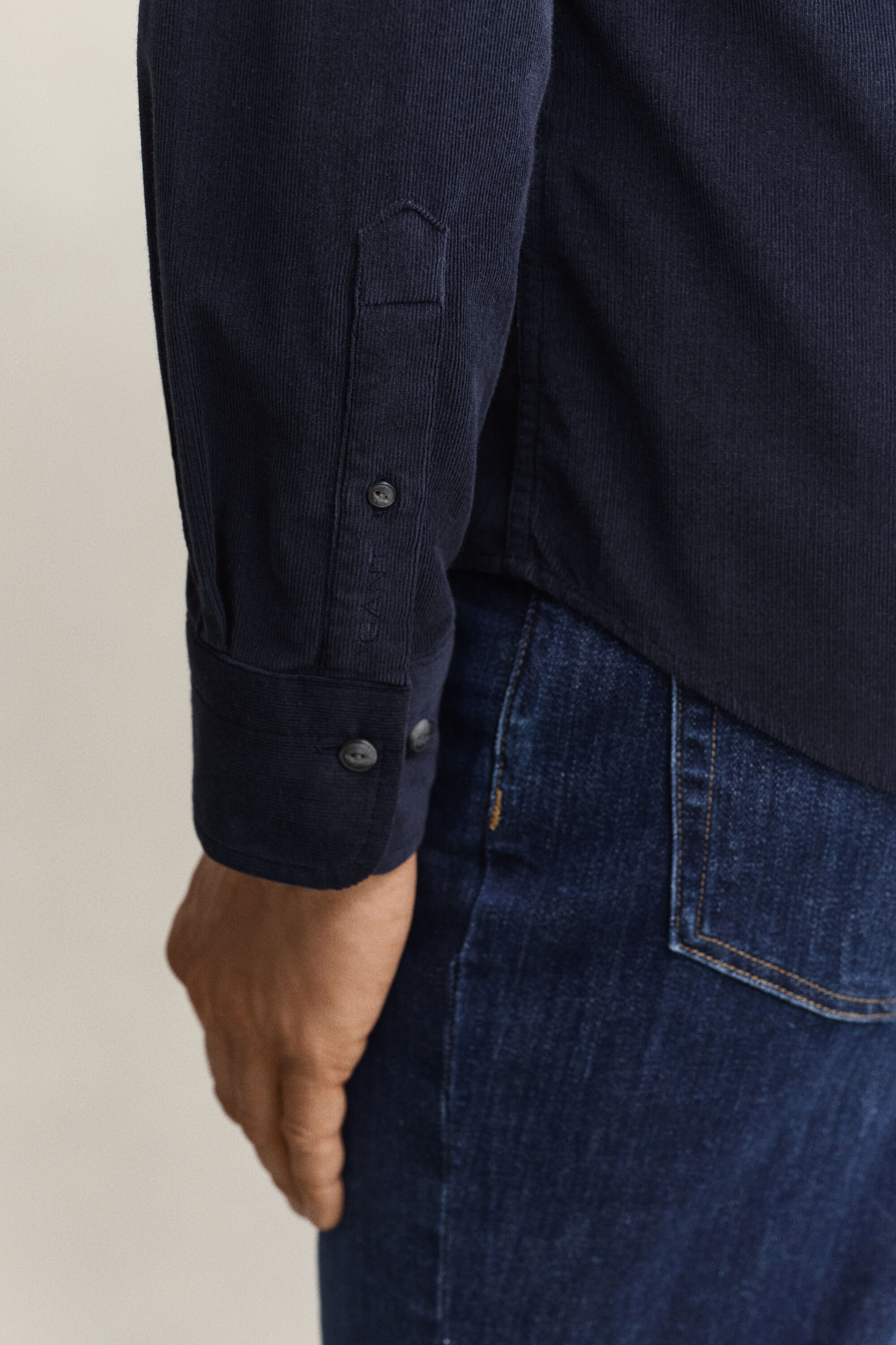 Camicia in velluto a coste