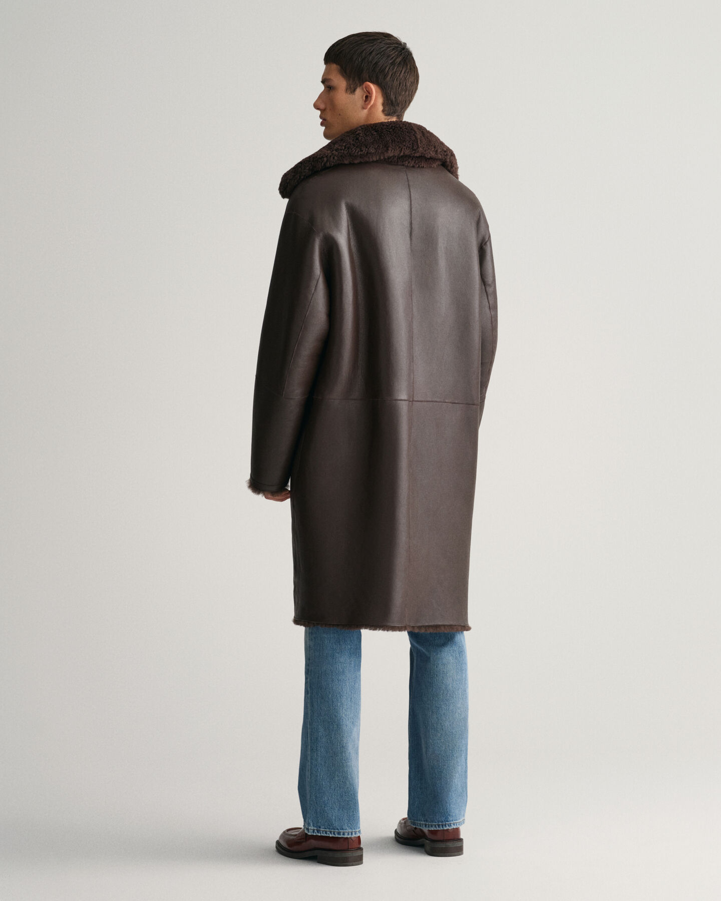 Cappotto in shearling