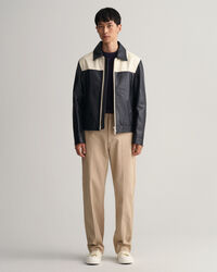 Pantaloni chino larghi straight fit