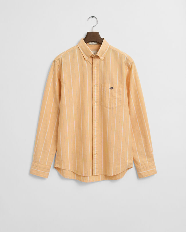 Camicia Oxford classica a righe regular fit