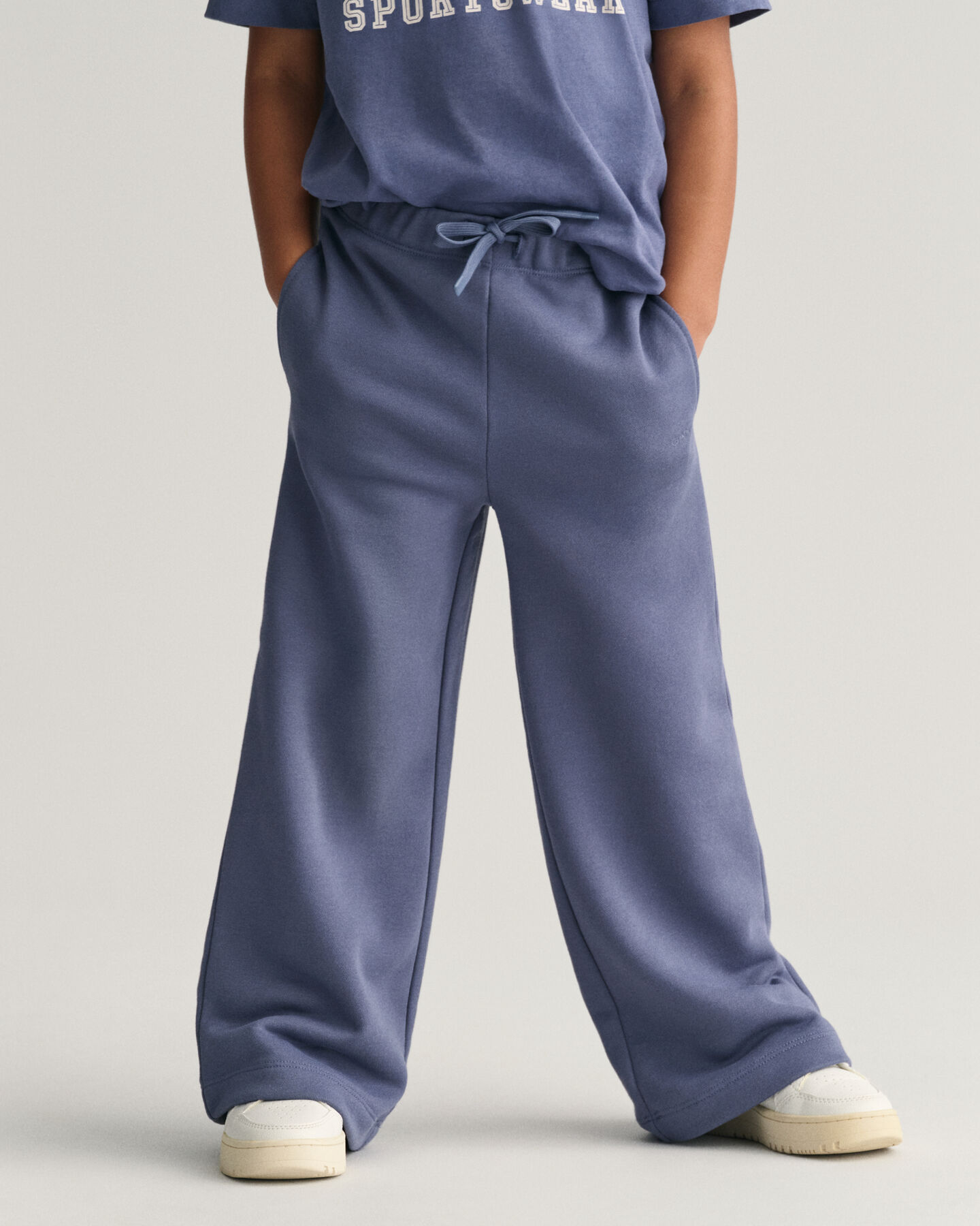 Pantaloni in jersey a gamba larga Girls