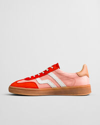 Sneakers Cuzima in raso e camoscio