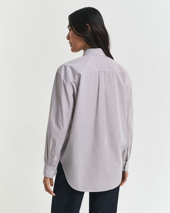 Camicia classica in popeline Graphic relaxed fit